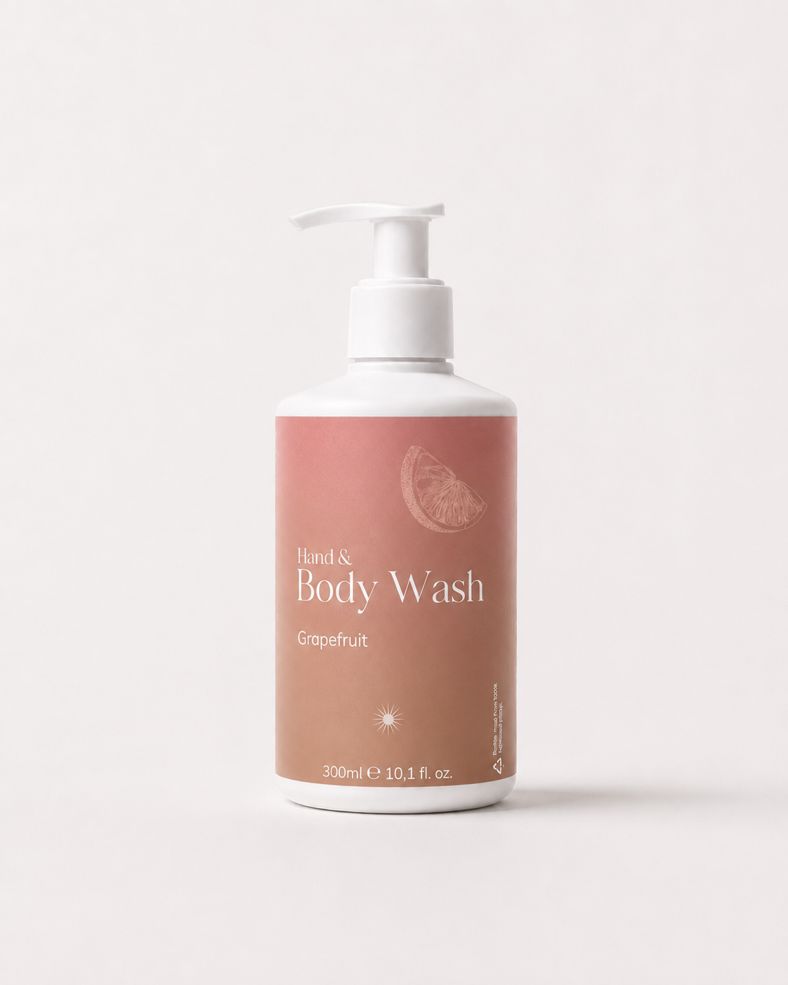 Hand- & Duschgel Grapefruit – vegan, silikonfrei & COSMOS NATURAL zertifiziert