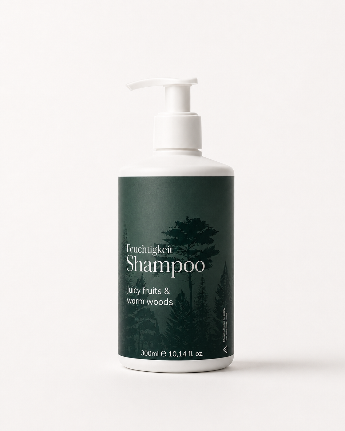 Feuchtigkeitsshampoo Juicy Fruits & Warm Woods – silikonfrei & COSMOS-zertifiziert