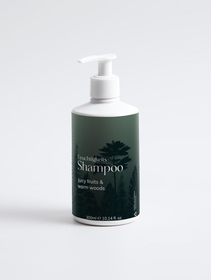 Feuchtigkeitsshampoo Juicy Fruits & Warm Woods - lora Naturkosmetik