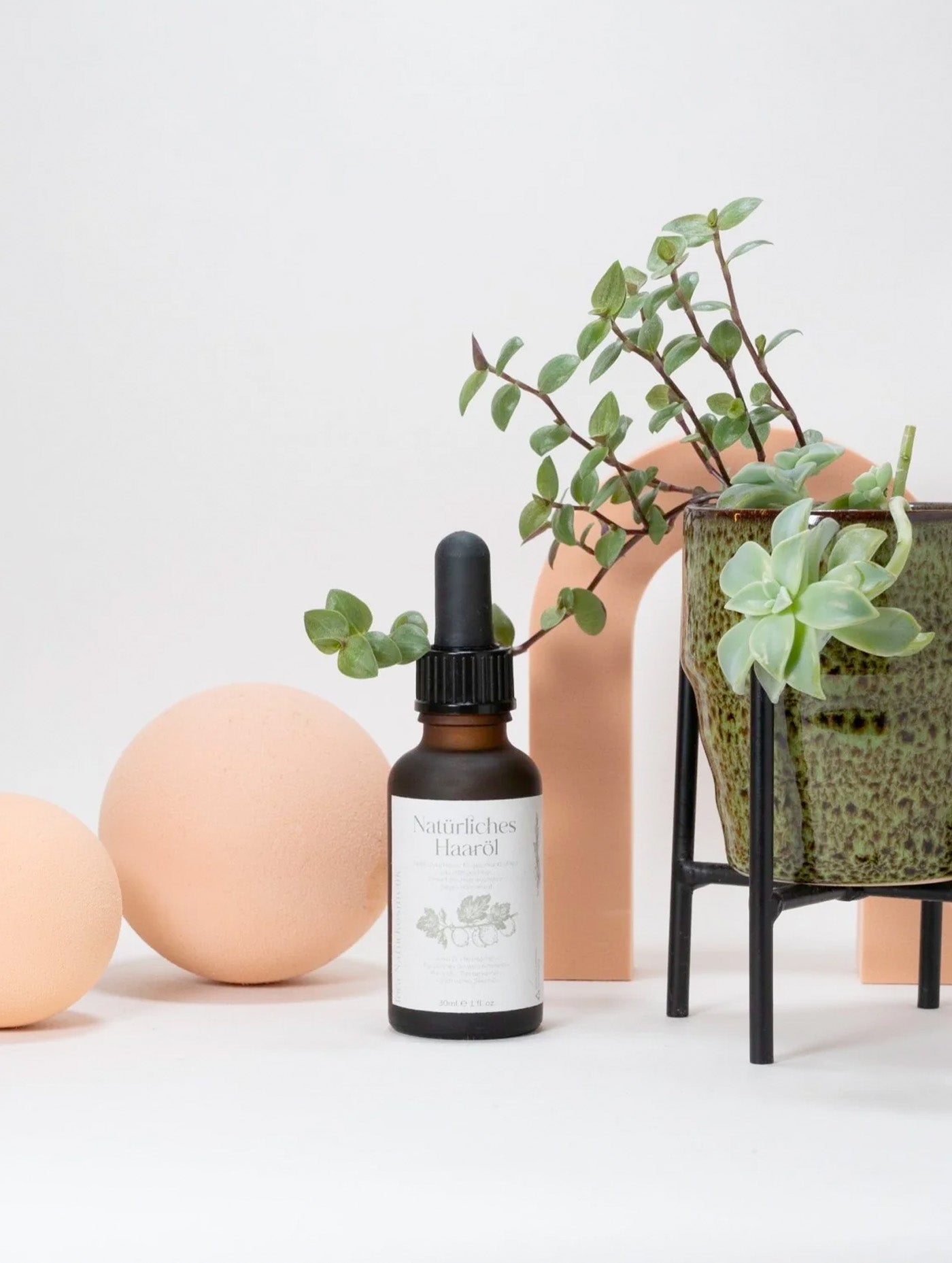 Natürliches Haarwachstum Öl mit Rosmarin - lora Naturkosmetik